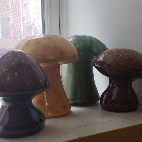 Ceramic Mushrooms - Picture 1 of 1